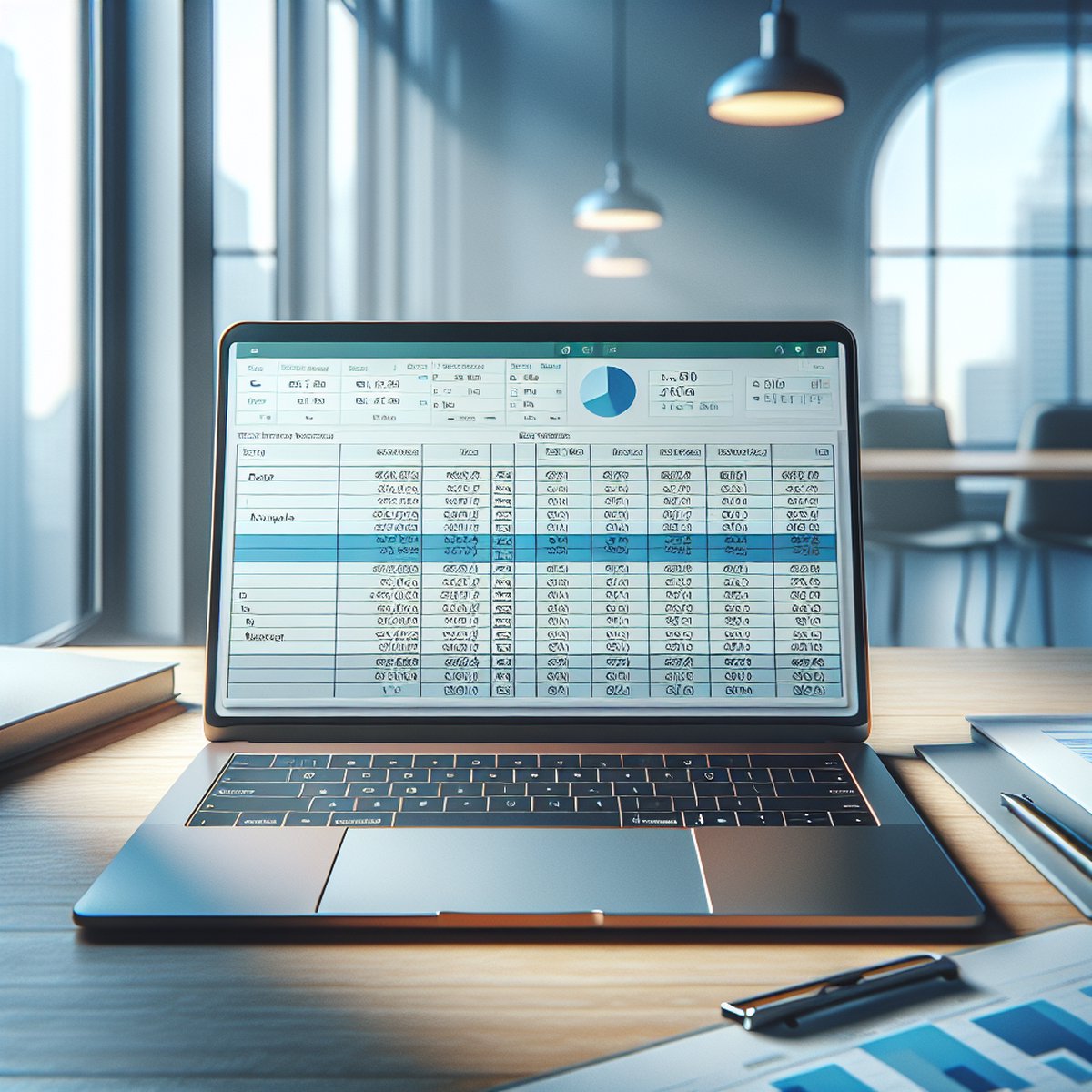 Laptop Spreadsheet Budget 50 30 20 Method